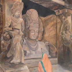 瞑想の時(エレファンタ島)