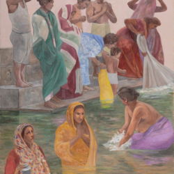 ガンジスに祈る(ベナレス)