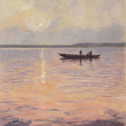 明け行くガンジス